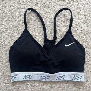 Nike Black and White Sports Bra